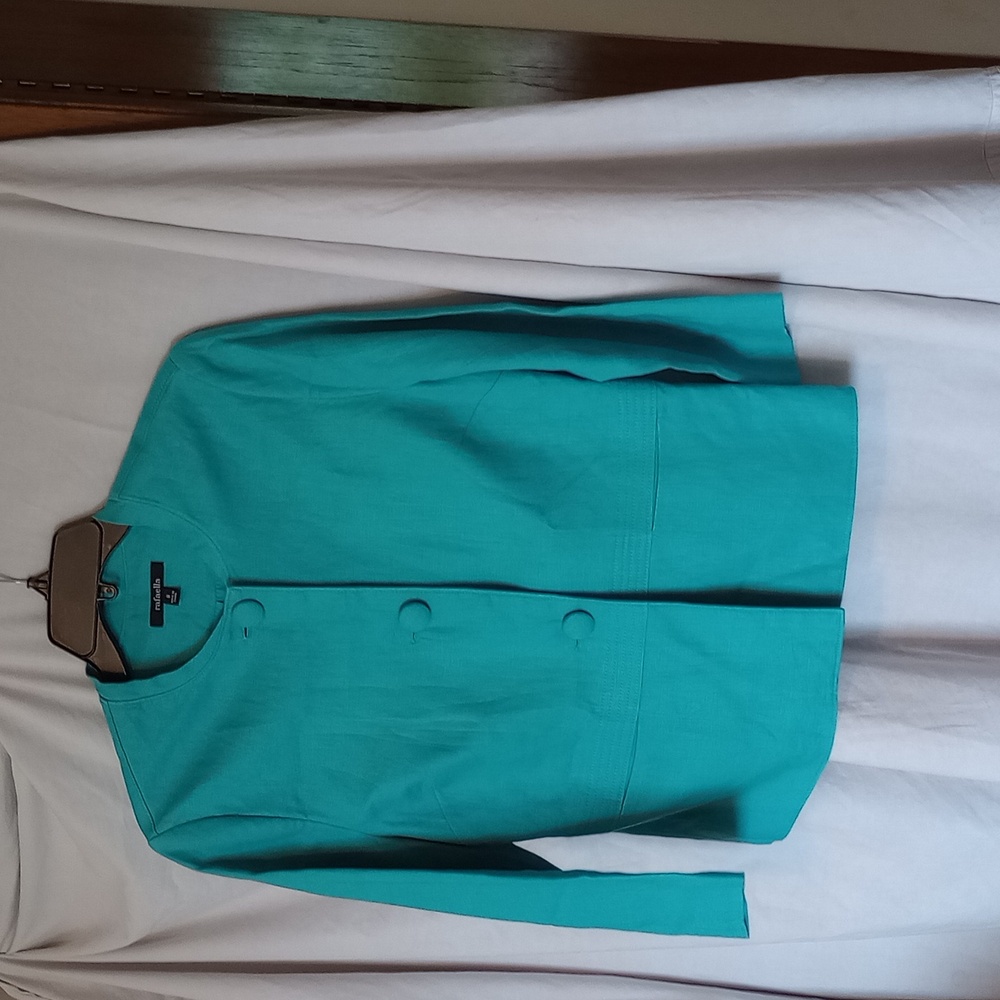 Rafaella Turqoiuse/teal blazer